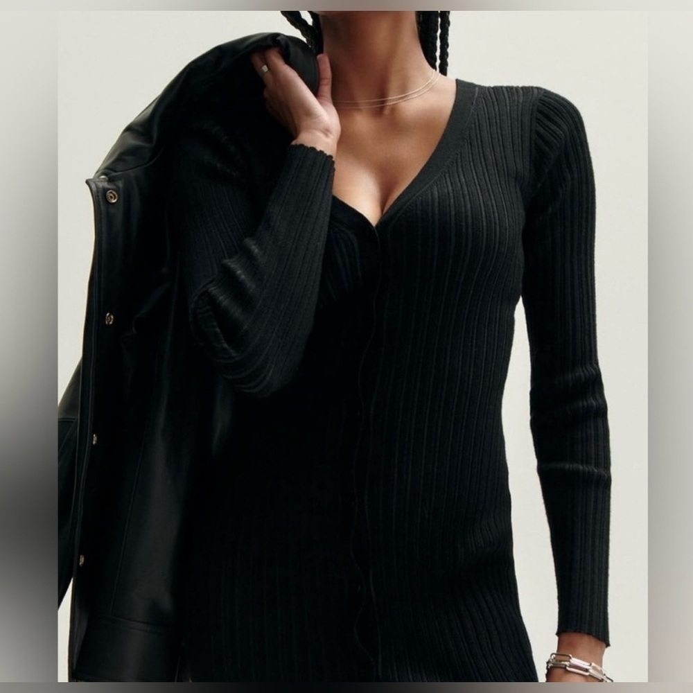 NWT LITA by Ciara Icon Rib Sweater Dress- Size Small - Picture 7 of 16
